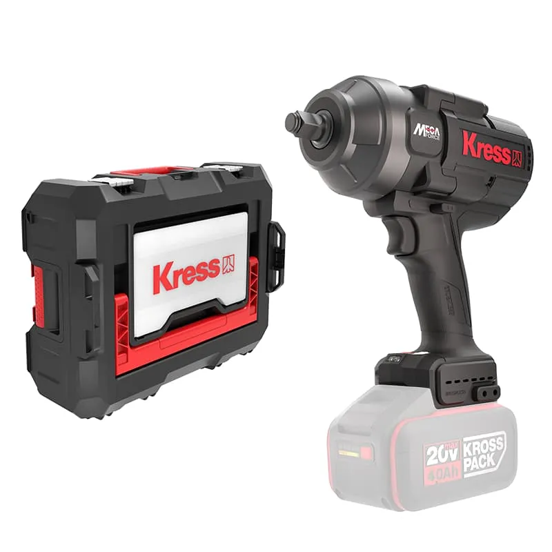 Гайковерт KRESS KUB33.91 20V 1300 Нм бесщеточный аккумуляторный — детальное фото