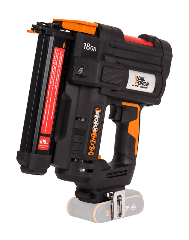 Степлер WORX WX844 20V аккумуляторный — детальное фото