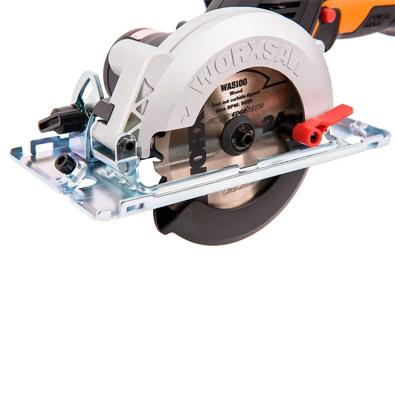 Циркулярная бесщеточная пила WORX WX531 20V 120мм аккумуляторная — детальное фото