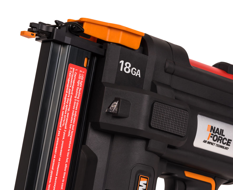 Степлер WORX WX844 20V аккумуляторный — детальное фото