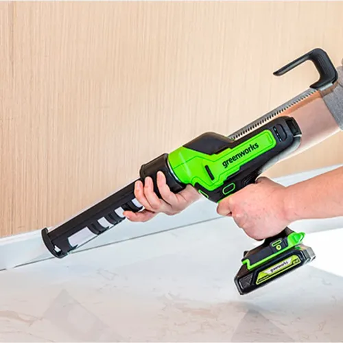 Пистолет для герметика Greenworks G24CAU 24V 3501707 аккумуляторный — детальное фото