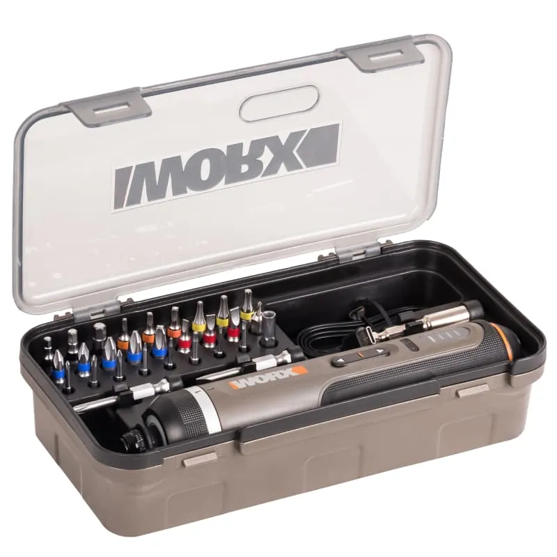 Отвертка WORX WX242 4V 5Нм аккумуляторная с набором бит — детальное фото