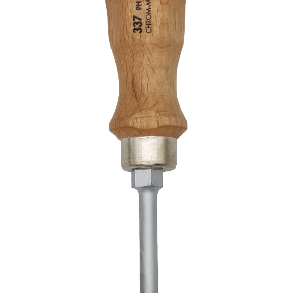 Отвертка Felo с деревянной рукояткой, ударная, PH 2Х100 33720390 — детальное фото