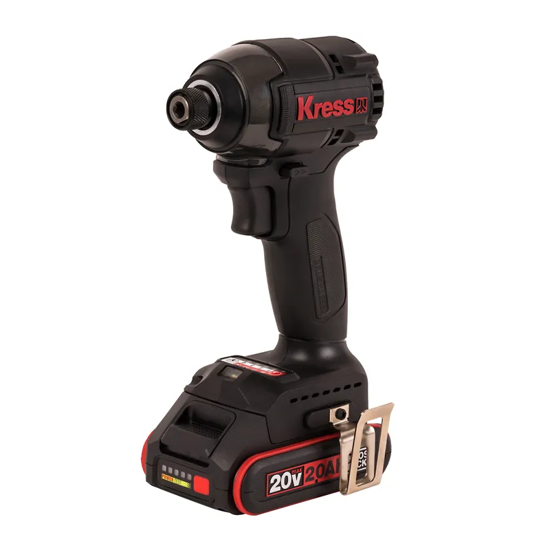 Винтоверт KRESS KU280 20V 190 Нм бесщеточный аккумуляторный — детальное фото