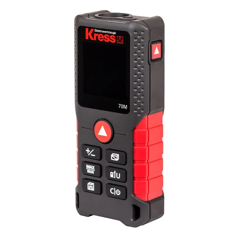 Лазерный дальномер (лазерная рулетка) KRESS KI201 70м — детальное фото