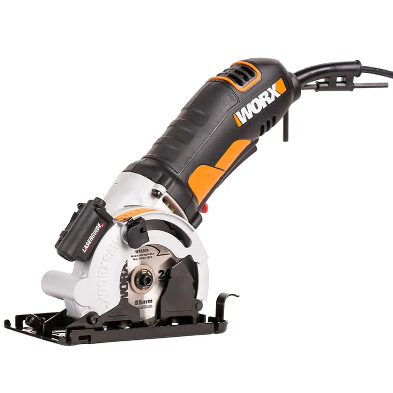 Дисковая пила WORX WX426 220V WORXSaw 400Вт 85мм электрическая — детальное фото