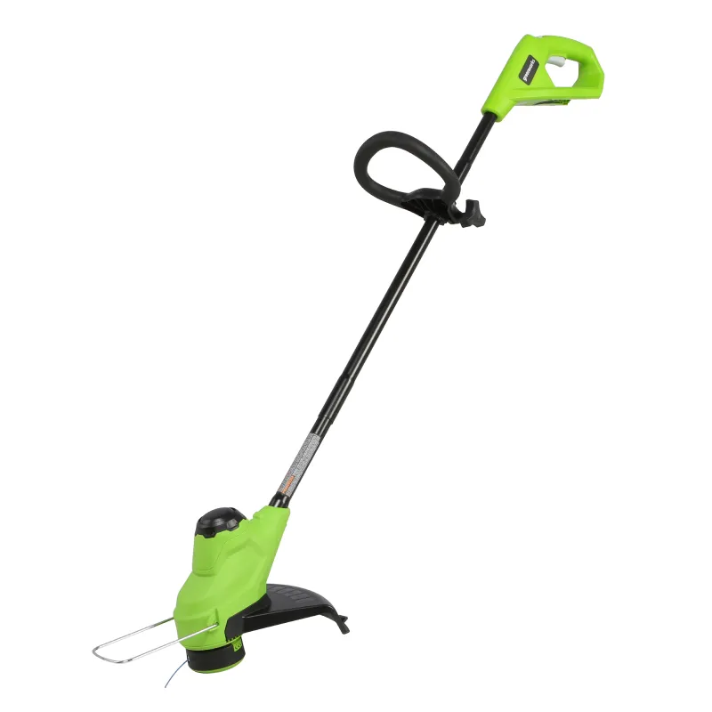 Триммер аккумуляторный Greenworks 25 см 24V G24LT25 2107207SA, с АКБ на 2 А*ч и ЗУ