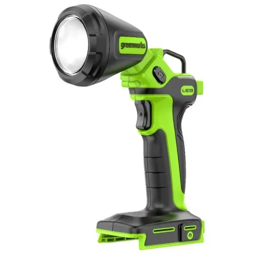 Рабочий аккумуляторный LED-фонарь Greenworks G24UL 24V 3503707 (650 Лм) со сменными плафонами аккумуляторный — детальное фото