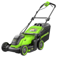 Газонокосилка Greenworks GD40LM411K4 40V 2521007UB (41 см) бесщеточная аккумуляторная