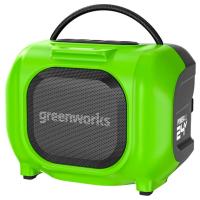 Беспроводная акустическая система (колонка) Greenworks GPT-MNBS 24V/220V аккумуляторная
