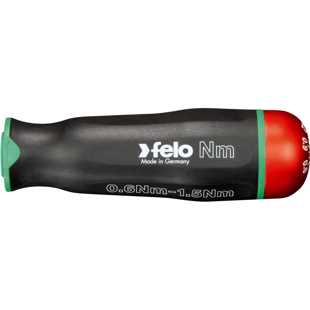 Отвертка с регулировкой крутящего момента с набором насадок 12 шт в кейсе Felo 10099116 — детальное фото