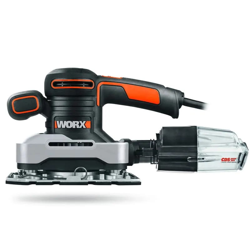 Виброшлифмашина WORX WX642.1 220V 270Вт электрическая — детальное фото