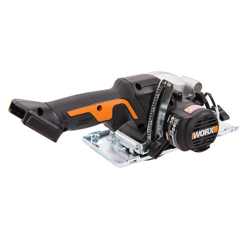 Циркулярная бесщеточная пила WORX WX531 20V 120мм аккумуляторная — детальное фото