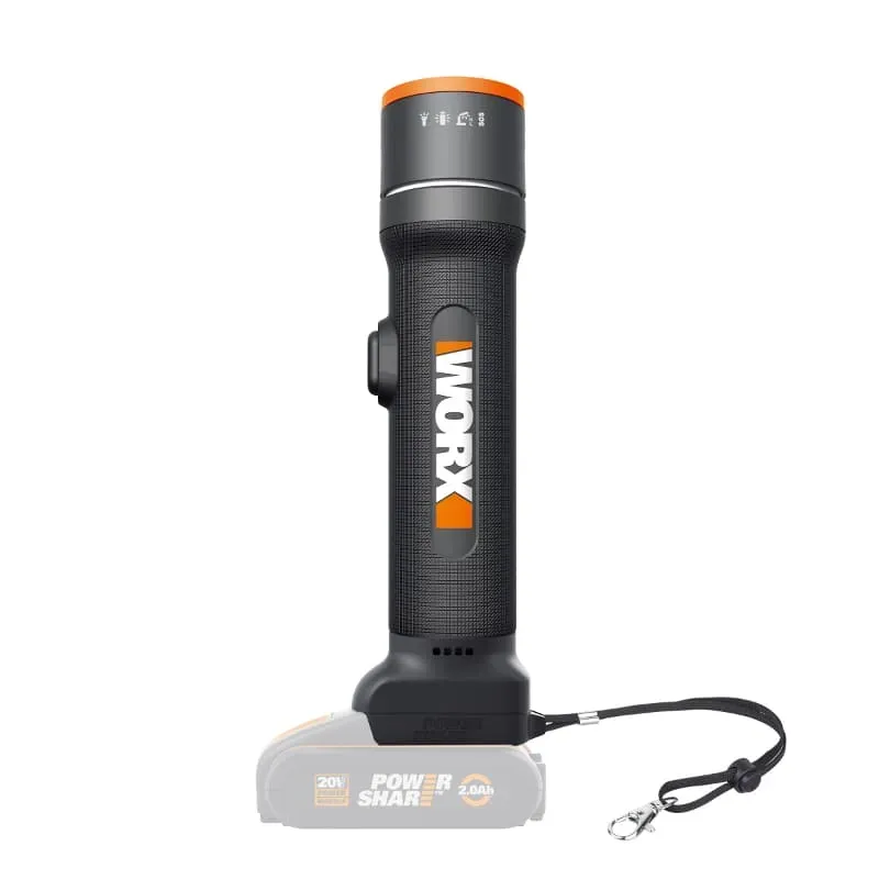 Фонарь-лампа WORX WX027 20V 510лм аккумуляторный — детальное фото