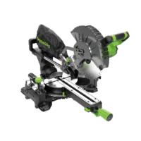 Торцовочная пила Greenworks GD24MS216 24V 1501707 (216x30 мм) с протяжкой бесщеточная аккумуляторная без аккумулятора и зарядного устройства