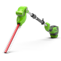 Кусторез штанговый Greenworks G40PHA 40V (51 см) аккумуляторный