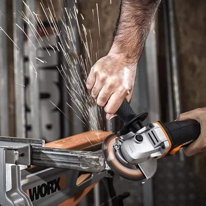 Угловая шлифмашина (болгарка) WORX WX717 220V 750Вт 115мм электрическая — детальное фото