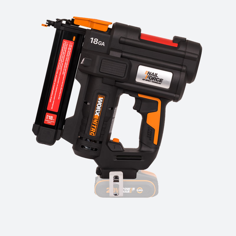 Степлер WORX WX844 20V аккумуляторный — детальное фото