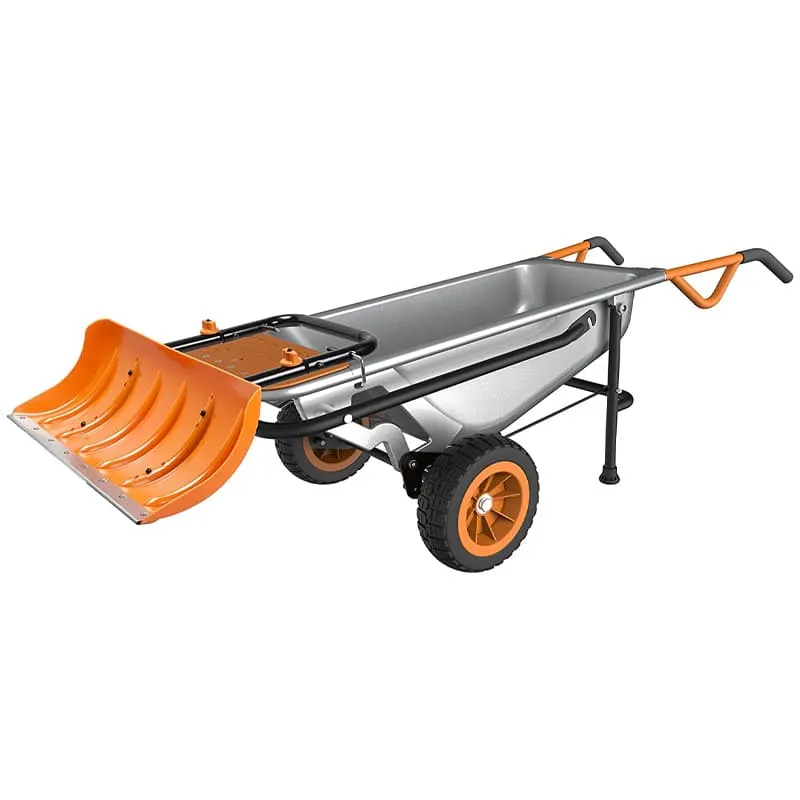 Насадка отвал для садовой тележки Aerocart WORX WA0230 — детальное фото