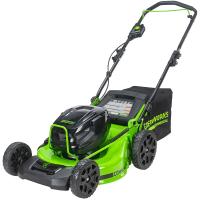 Газонокосилка Greenworks GC82HPLM51 82V (51 см) бесщеточная аккумуляторная