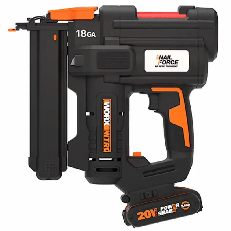 Степлер WORX WX844 20V аккумуляторный — детальное фото