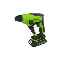 Перфоратор Greenworks GD24SDS1 24V (1,2 Дж) бесщеточный аккумуляторный