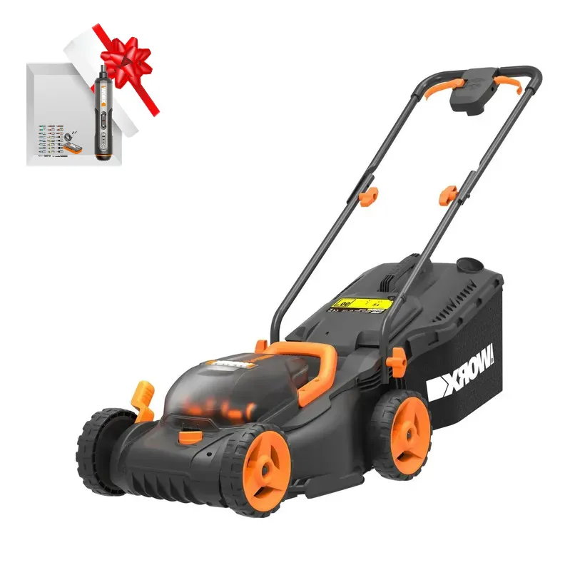 Газонокосилка WORX WG779E 40V 34см аккумуляторная — детальное фото