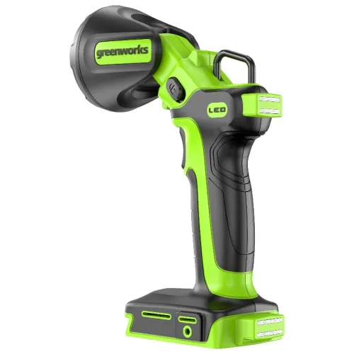 Рабочий аккумуляторный LED-фонарь Greenworks G24UL 24V 3503707 (650 Лм) со сменными плафонами аккумуляторный — детальное фото