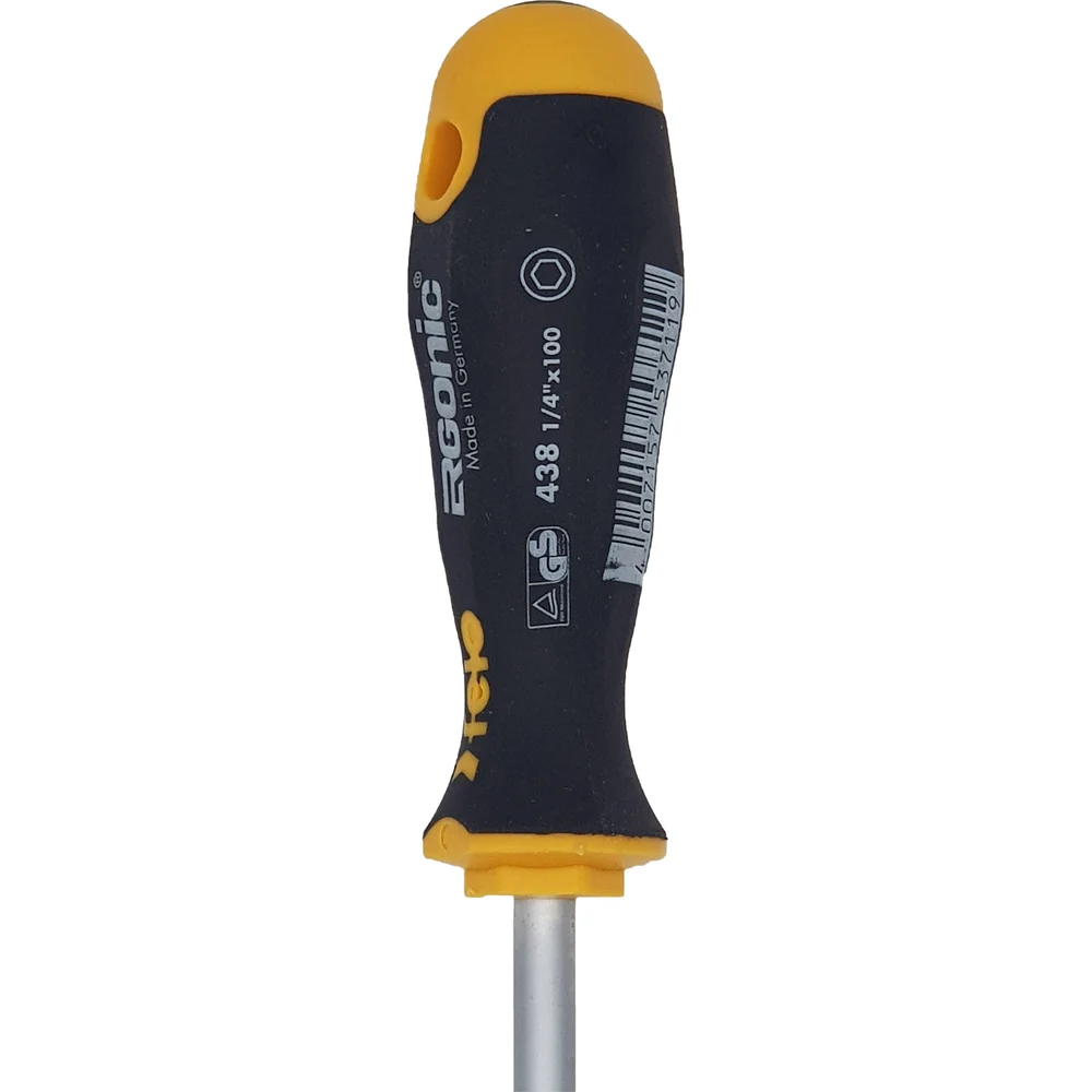Отвертка Felo Ergonic с насадкой под биты 1/4" 43812540 — детальное фото