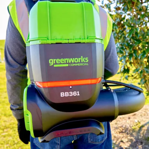 Воздуходув ранцевый Greenworks GD82BP2 82V 2408307 бесщеточный аккумуляторный — детальное фото